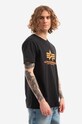 Бавовняна футболка Alpha Industries Basic 100501NP.477 чорний