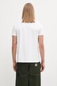 Abbigliamento Alpha Industries t-shirt in cotone Rainbow Reflective 100501RR.09 bianco