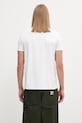 Clothing Alpha Industries cotton T-shirt Rainbow Reflective 100501RR.09 white