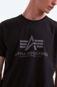 тъмносин Памучна тениска Alpha Industries Basic T-Shirt