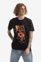 czarny Alpha Industries t-shirt bawełniany Herritage Dragon Męski