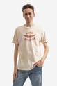 Alpha Industries tricou din bumbac Vintage Aviation print bej 106515.18