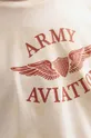 оранжев Памучна тениска Alpha Industries Vintage Aviation