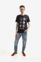 Alpha Industries cotton T-shirt Apollo Mission black