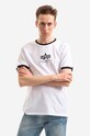 Alpha Industries cotton T-shirt Tee Contrast 106501.09