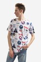 Alpha Industries tricou din bumbac x NASA cu modele alb 116503.09