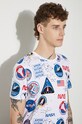 Alpha Industries cotton T-shirt x NASA white 116503.09