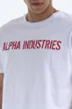 бял Памучна тениска Alpha Industries RBF Moto