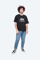Alpha Industries t-shirt bawełniany Basic 116514.03 czarny AA00