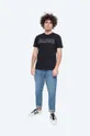 Alpha Industries cotton T-shirt Embroidery Heavy Tee black
