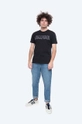 Alpha Industries tricou din bumbac Embroidery Heavy Tee negru