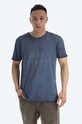 Alpha Industries cotton T-shirt Basic Tee Oildye regular blue 116515.07