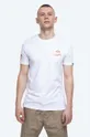 biały Alpha Industries t-shirt bawełniany Hot Wheels Flame Męski