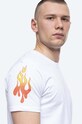 Alpha Industries cotton T-shirt Hot Wheels Flame white 116531.09