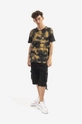 Alpha Industries tricou din bumbac Basic Tee Batik galben