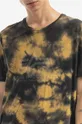 żółty Alpha Industries t-shirt bawełniany Basic Tee Batik
