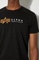 Alpha Industries cotton T-shirt Alpha Industries Alpha Label T 118502 03 118502.03