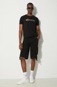 Alpha Industries cotton T-shirt Alpha Industries Label 118502FP 03 118502FP.03 black AA00