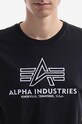 Alpha Industries tricou din bumbac negru 118505.95