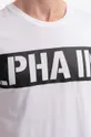 white Alpha Industries cotton t-shirt