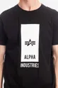 Bavlnené tričko Alpha Industries Block Logo Pánsky