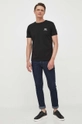 Bavlněné tričko Alpha Industries T 128507 03 černá