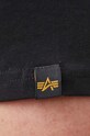 Хлопковая футболка Alpha Industries 128507.03 чёрный