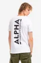 Bavlnené tričko Alpha Industries Backprint T  100 % Bavlna