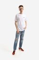Alpha Industries tricou din bumbac 128507CP.573 alb AA00