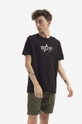 Alpha Industries t-shirt bawełniany  Vinyl Logo T