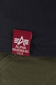 Бавовняна футболка Alpha Industries Mission To Mars T 126531.07 темно-синій