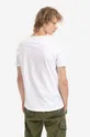 λευκό Βαμβακερό μπλουζάκι Alpha Industries Block Logo T