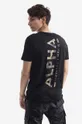 Bavlněné tričko Alpha Industries  100 % Bavlna