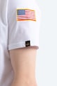 Alpha Industries tricou din bumbac Space Shuttle T 176507.09 alb