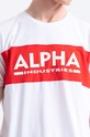 Alpha Industries cotton t-shirt white 186505.09