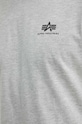 Alpha Industries t-shirt Basic T Small Logo 188505.17 szürke