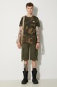 Βαμβακερό μπλουζάκι Alpha Industries 188505C.239 πράσινο AA00