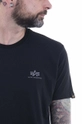 black Alpha Industries cotton t-shirt