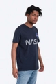 Bavlněné tričko Alpha Industries NASA Reflective T