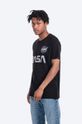Alpha Industries t-shirt bawełniany x NASA nadruk czarny 178501.03