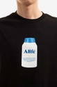 чорний Бавовняна футболка Alife