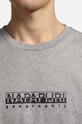 Napapijri t-shirt in cotone NA4GDR.160 grigio