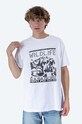 Napapijri tricou din bumbac alb NA4FRC.02S