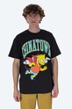 Market cotton T-shirt Chinatown Market x The Simpsons Devil Arc T-shirt cotton black CTM1990342