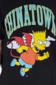 Market cotton T-shirt Chinatown Market x The Simpsons Devil Arc T-shirt black CTM1990342