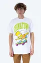 bílá Bavlněné tričko Market Chinatown Market x The Simpsons Cowabunga Arc T-shirt Pánský