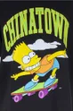 czarny Market t-shirt bawełniany Chinatown Market x The Simpsons Cowabunga Arc T-shirt