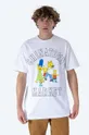 biały Market t-shirt bawełniany Chinatown Market x The Simpsons Family OG Tee Męski