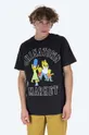 černá Bavlněné tričko Market Chinatown Market x The Simpsons Family OG Tee Pánský