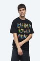 Market cotton T-shirt Chinatown Market City Aerobics Tee CTM1990462 black